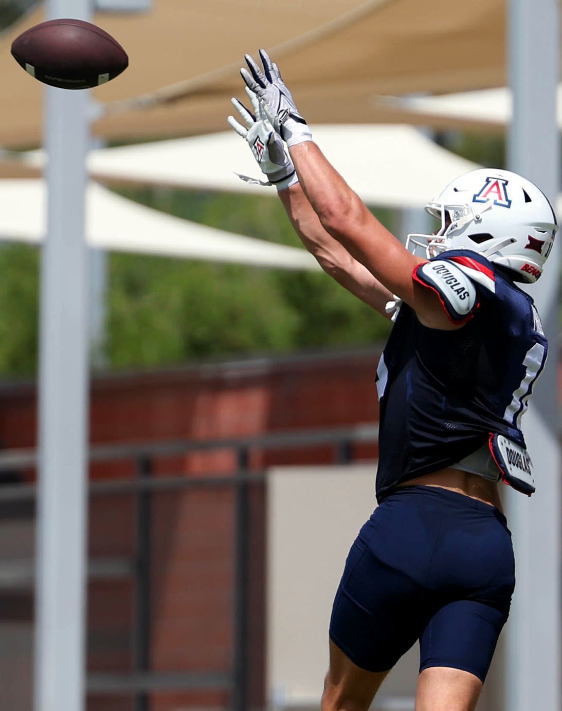 Arizona fall football practice